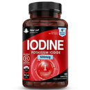 NEW LEAF PRODUCTS Iodine Tablets 100% RI - Vegan High Strength 180 Tablets Iodine Supplements, Natural Source of Iodine from Potassium Iodide, 6 Month Supply, GMO Free, Made in UK by New Leaf