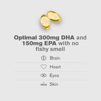dr vegan High Strength Omega 3 | 1000mg Algae Oil | 300mg DHA & 150mg EPA | Vitamin E | Pure & 3rd Party Tested | 60 Vegan Softgels, 2-A-Day