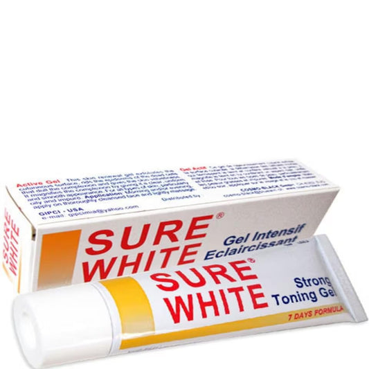 Sure White Strong Toning Gel, 7 Days Formula, 30ml