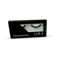 Lola Make Up by Perse False Eyelashes – Reusable Lightweight Strip Lashes with Adhesive, Easy to Apply & Comfortable All-Day Wear - [03 - Vintage]