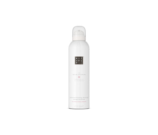 RITUALS Foaming Shower Gel from The Ritual of Sakura, 200 ml - with Rice Milk & Cherry Blossom - Skin Nourishing & Renewing Properties