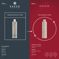 Kaeso Rejuvenating Geranium Massage Oil 495ml – Nourishing Body Massage Oil for Relaxation & Skin Conditioning – Professional Spa Quality
