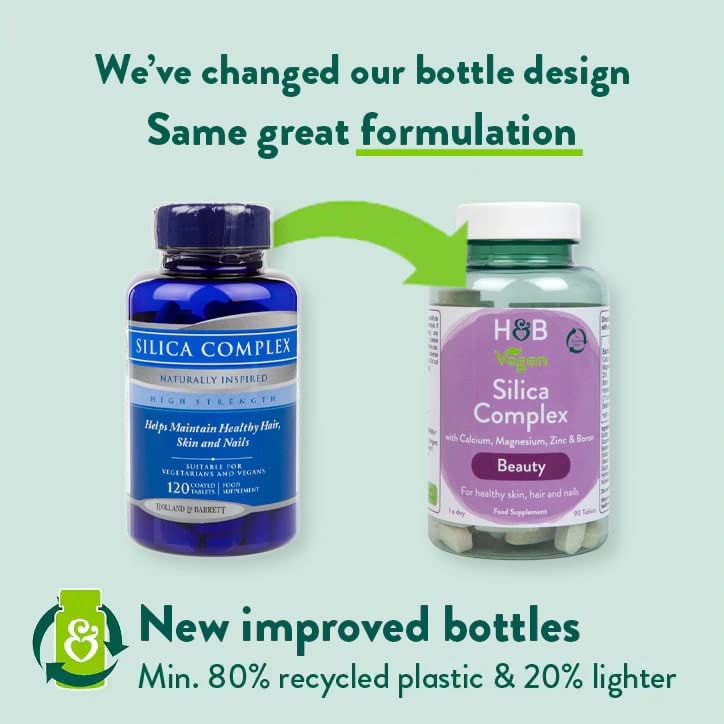 Holland & Barrett Vegan Silica Complex 90 Tablets
