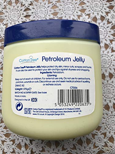 Cotton Tree Petroleum Jelly, 375 g PJ375
