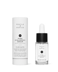 Pestle & Mortar 2% Pure Hyaluronic Acid Serum for face with Vitamin B5, Super-hydrating, Anti ageing, instantly plumps-up the skin, Reduces fine lines and wrinkles, Vegan & Cruelty-Free 15ml