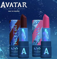 NYX PROFESSIONAL MAKEUP NYX Professional Makeup Avatar 2 Collection Limited Edition Eco Friendly, Vegan, All Day Matte Lipsticks- Ronal (Hot Pink)