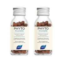 PHYTO 2x120 Capsules Phytophanere Natural Hair Loss, Nail & Skin Supplement for Men & Women Biotin & Vitamin B6 Enriched, Antioxidant-Rich Carrot & Vitamin E, Energy & Tissue Formation, 4-Month Supply