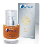inspira: cosmetics Inspira Skin Accents Magic Glow Golden Tan Booster accelerates the natural tanning process when sunbathing - makes sun-stressed skin delicate