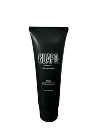 Guapo skincare Guapo Skincare - Mens Skincare Routine Facewash Kit, 4 Step Regime Including Face Wash, Facial Scrub, SPF20 Moisturiser and Nightime Lotion