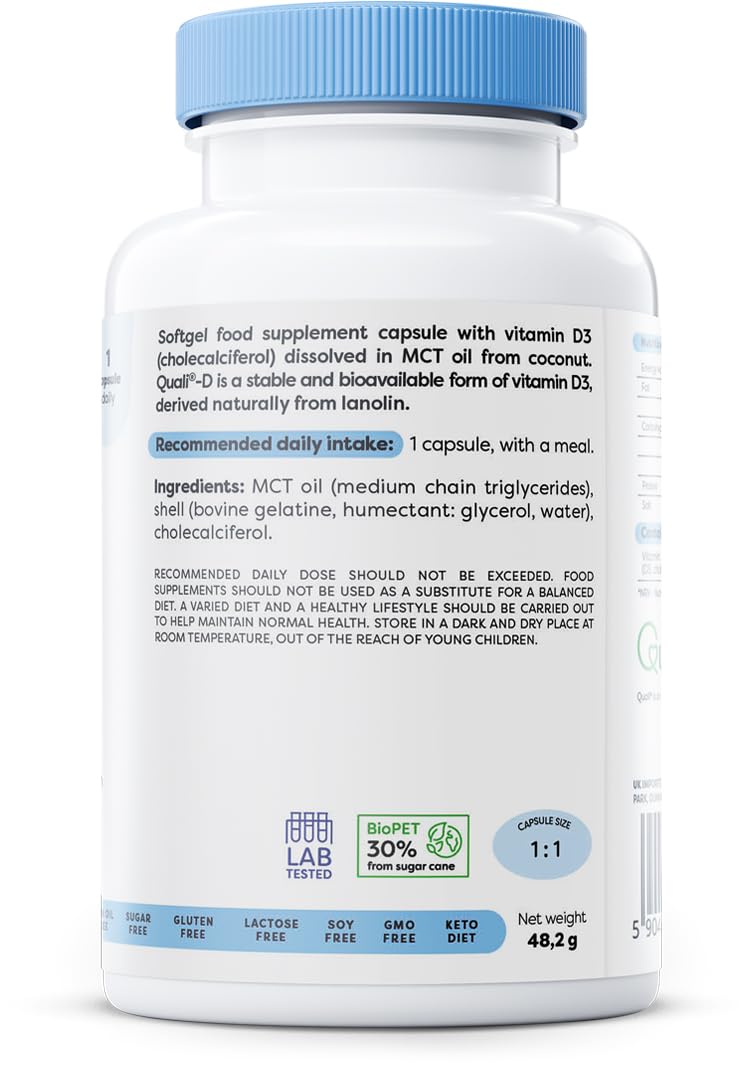 Osavi Vitamin D3, 2000IU - 120 softgels