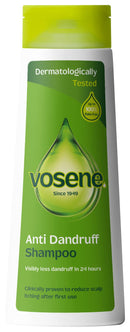 Vosene Anti-Dandruff Shampoo 300ml Reduces Dandruff & Scalp Itch, Daily Use