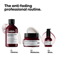 L'Oréal Professionnel Vitamino Color Spectrum Glass Shine Serum 30ml, Anti-frizz & Anti-Humidity, Ultra Shiny Smooth Hair, Waterproof, UV Protection, Heat Protection, for Coloured Hair