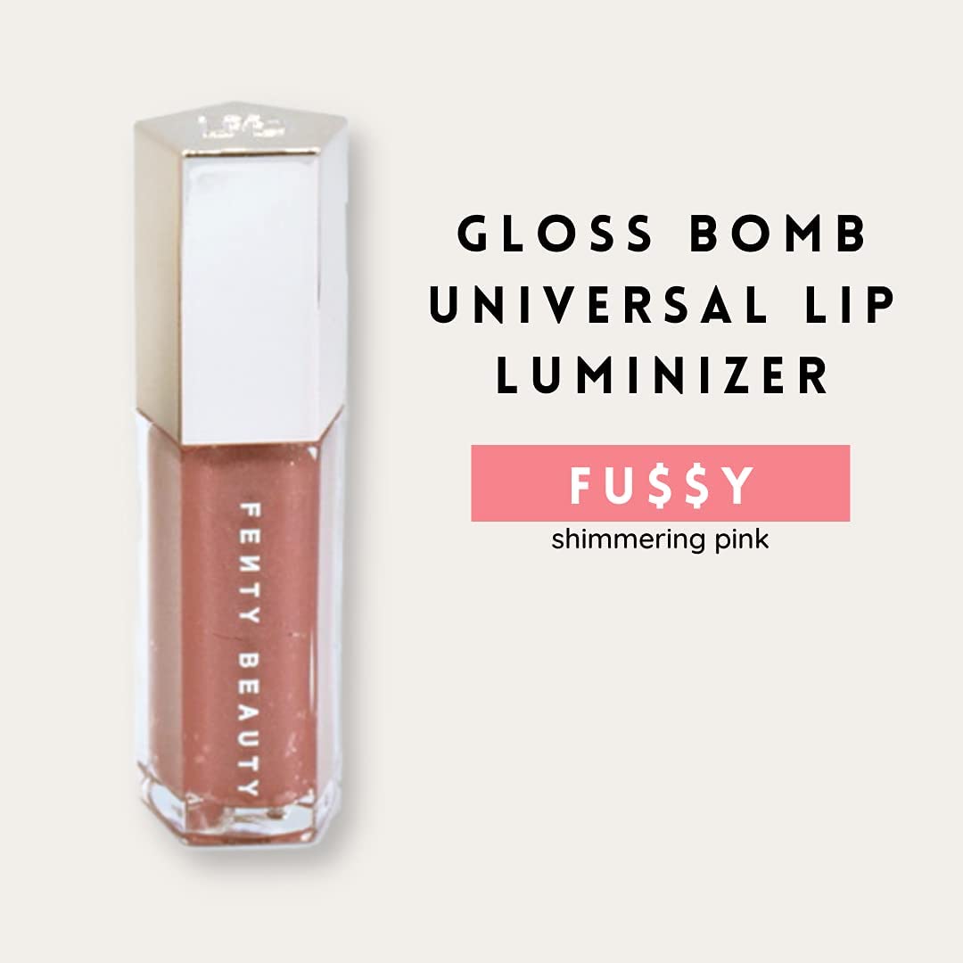 FENTY BEAUTY Fenty Beauty - Gloss Bomb Universal Lip Luminizer Color Fussy Shimmering Pink