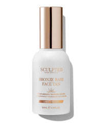 SCULPTED by Aimee Connolly Bronze Base Self Tan Drops from Sculpted by Aimee - Fast-Drying, Fragrance Free Face Tan in 50ml Pump Bottle with Vitamin E (Light/Medium)