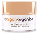 argan organics Rosacea Treatment Cream: Anti Redness + Overnight Rescue Cream (50ml)