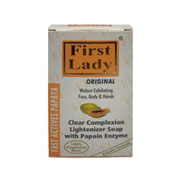 FIRST LADY First Lady Papaya Clear Complexion Lightenizer Soap 200g - Lightening & Exfoliating