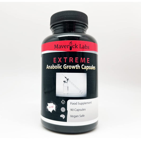 Maverick Labs Strong Anabolic Mass Gainer Capsules - for More Muscle, More Strength, More Power and More Muscle - 90 Capsules