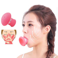 SURORAIN Face Exerciser, Jaw Exerciser, V-Shape Facial Yoga for Skin Face Lifting Tighten Firm, Double Chin Breathing Exercise Device Jaw Face Slimming Tool for Women and Men