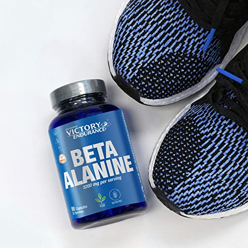 VICTORY ENDURANCE Beta Alanine (90 Caps); Increases Endurance, Improves Muscle Contraction and Delays Fatigue