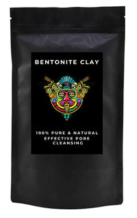 Pure Calcium Bentonite Clay – Natural Indian Healing Clay - Deep Cleansing Face Mask, Skin Facial, Hair Treatment, Detox & More – Vegan & Chemical Free (500 Grams)