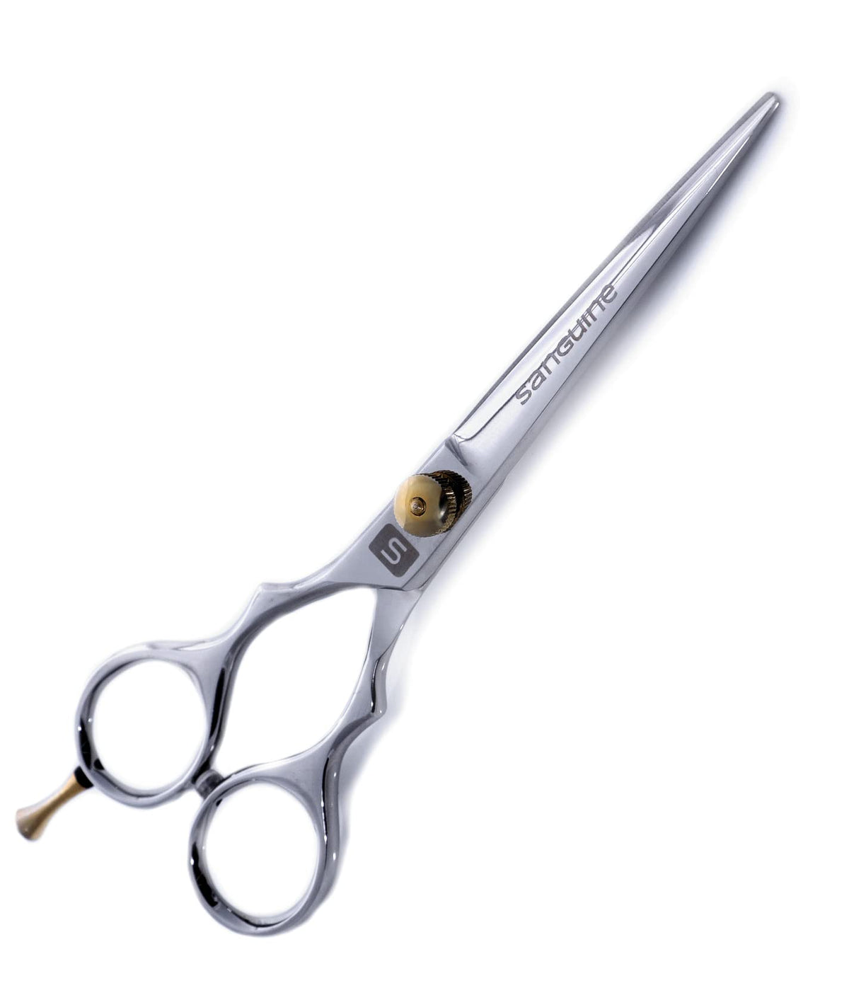 Sanguine Left Handed Hair Scissors, Left Handed Hairdressing and Barber Scissors - 6 inch, Presentation Case