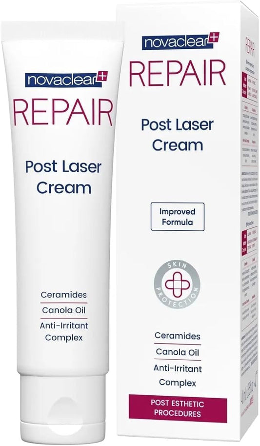 Novaclear Repair Post Laser Cream 40 ML for atfer care post laser and post procedurs