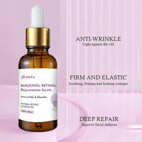 INSKIN 3PCS Bakuchiol retinol serum for face, Bakuchiol Retinol Rejuvenation Serum, Natural Retinol Alternative Extract, Bakuchiol Retinol Serum for face 3PCS