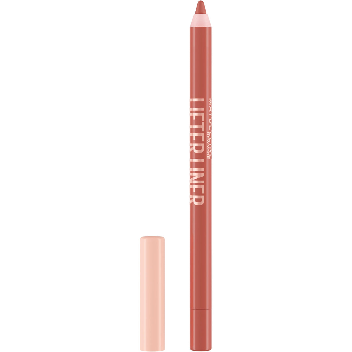 Maybelline New York Lifter Liner Lip Liner, Long-Lasting Creamy Colour, Smooth Application and Comfortable Feel, With Hyaluronic Acid and Jojoba Oil, Available in 10 Shades, Shade: Out Of Line