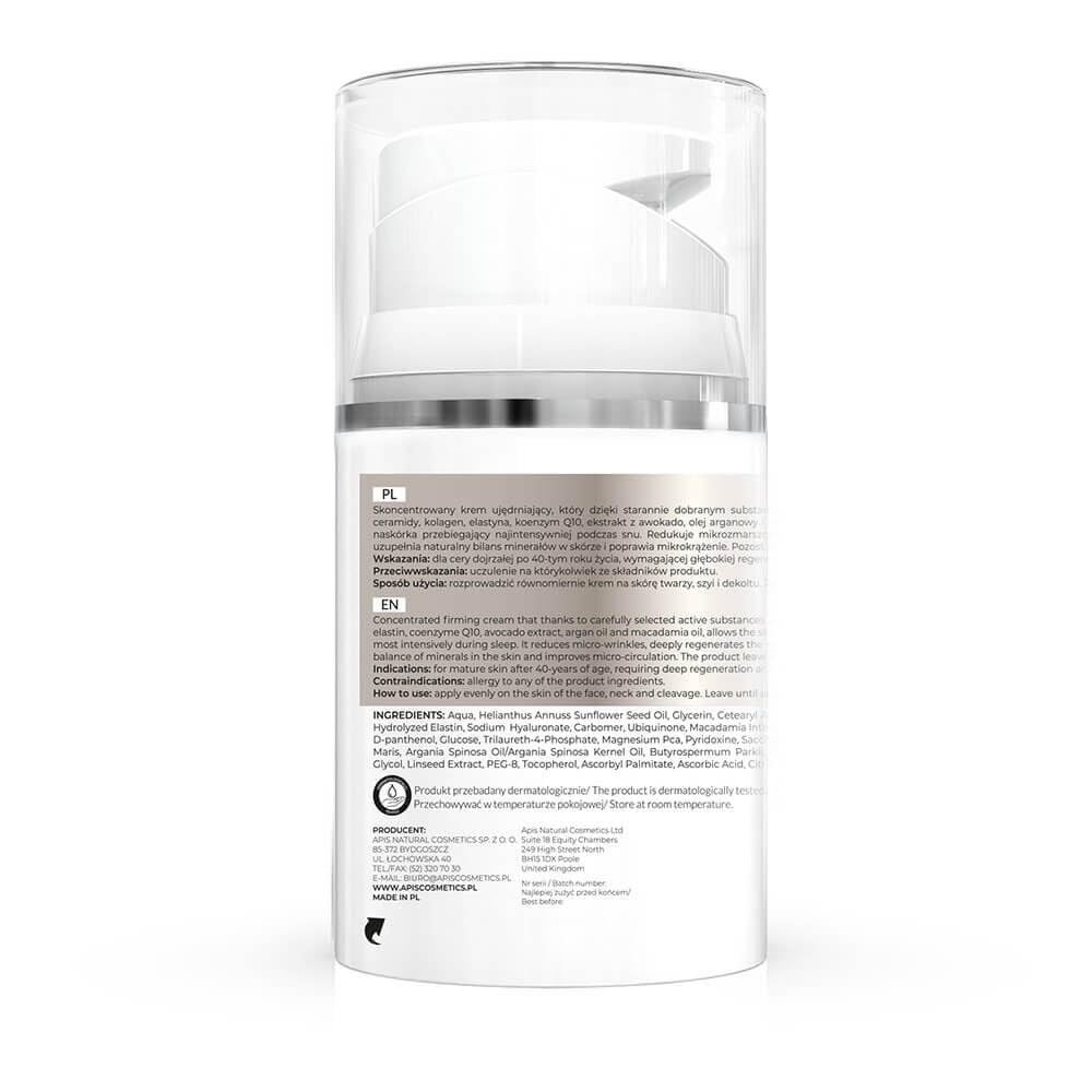 Apis Natural Cosmetics Apis Inspiration 40+ Firming and Regenerating Night Cream with Dead Sea Minerals 50ml