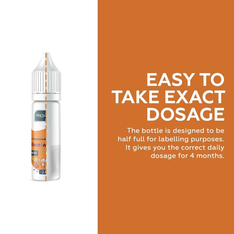 PROHEALTH Certified Preservative-Free Vegan Vitamin D3 Drops for Infants & Children - Sugar-Free, All-Natural, NHS Approved (4-Month Supply, 3-Pack)