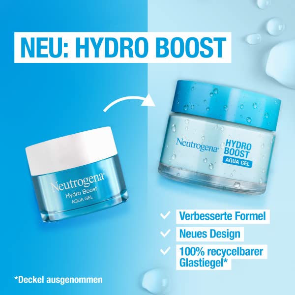 Neutrogena Hydro Boost Face Cream Aqua Gel with Hyaluronic Oil Free for Normal and Combination Skin 50 ml.