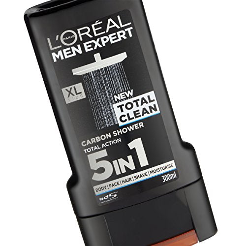 L’Oréal Paris men expert L'Oreal Men Expert Total Clean Shower Gel, 300ml