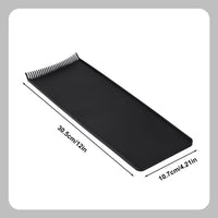 Penitue Balayage Highlighting Board with Teeth, Hair Coloring Palette Reusable Foiling Board Professional Hair Dye Tools for Stylists Salon DIY (Black)