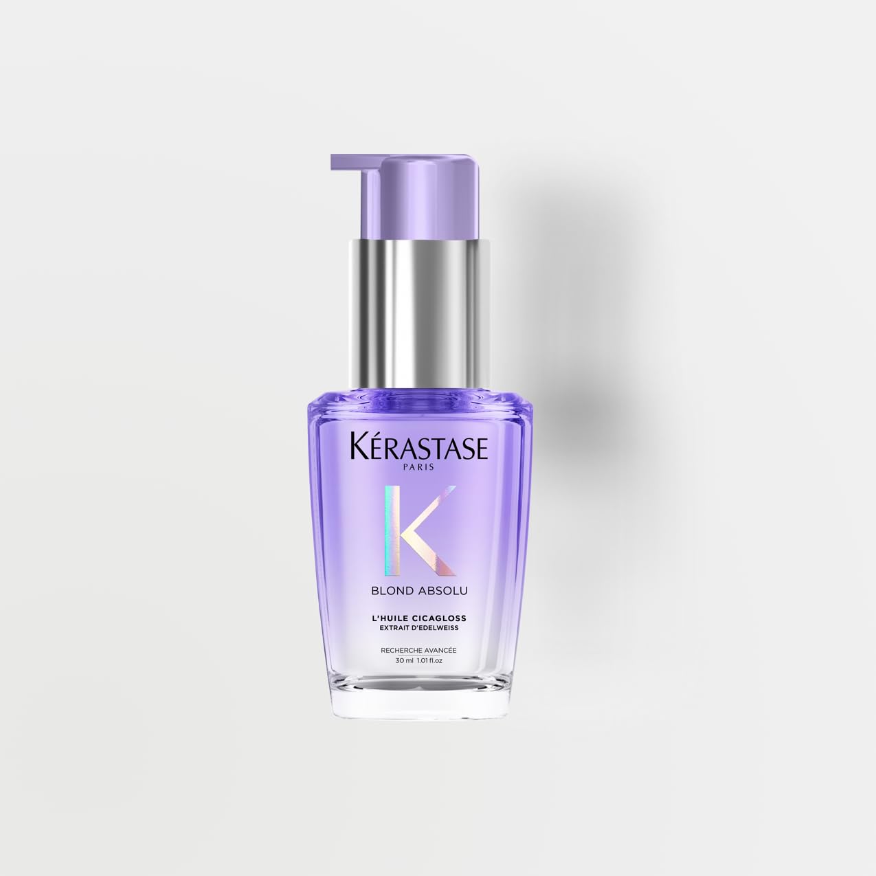Kérastase Blond Absolu, Intense Blonde Strengthening Hair Oil, For Sensitised Lightened or Highlighted Hair, With Hyaluronic Acid & Edelweiss Flower, Huile Cicaextreme, 30ml