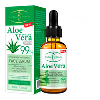 AICHUN BEAUTY Serum 99% Vitamin E Collagen Face Whitening Lifting Smoothing Oil Control Acne Perfecting Primer 4 Type (#01 ALOE VERA)