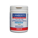 Lamberts L-Theanine Capsules – 200mg Pure L-Theanine from Green Tea – Suitable for Vegans– 60 Vegan Capsules