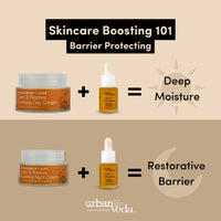 Urban Veda Oat Lipid Booster Oil| Brighten skin & reduces inflammation| Azelaic Acid Face Oil with Retinol |For All Skin types| Vitamin E oil with Squalene |COSMOS Certified & Clinically Proven| 15 ML