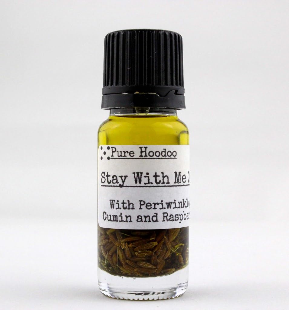 Pure Hoodoo | Stay with Me Oil 10ml - Used in Spells for Fidelity, to Keep a Lover or Protect a Marriage