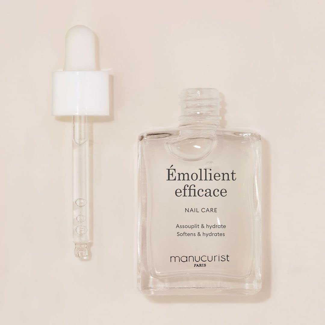 Manucurist Cuticle Remover - Gel Cuticle Remover - Cuticle Care - 9-Free, 97% Bio-Sourced Ingredients - Made in France - Nail Care - 0.5 fl oz Bottle