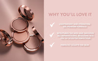 Bellamianta Sculpted Bronzer, Bronzing Powder Makeup, Lightweight & Hydrating Gel, Sculpts & Defines, Weightless, Creamy Texture, Fonda, 70g