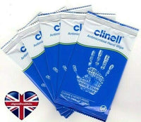 Clinell Antibacterial Hand Wipes - 10 x Individual Sachets (10)