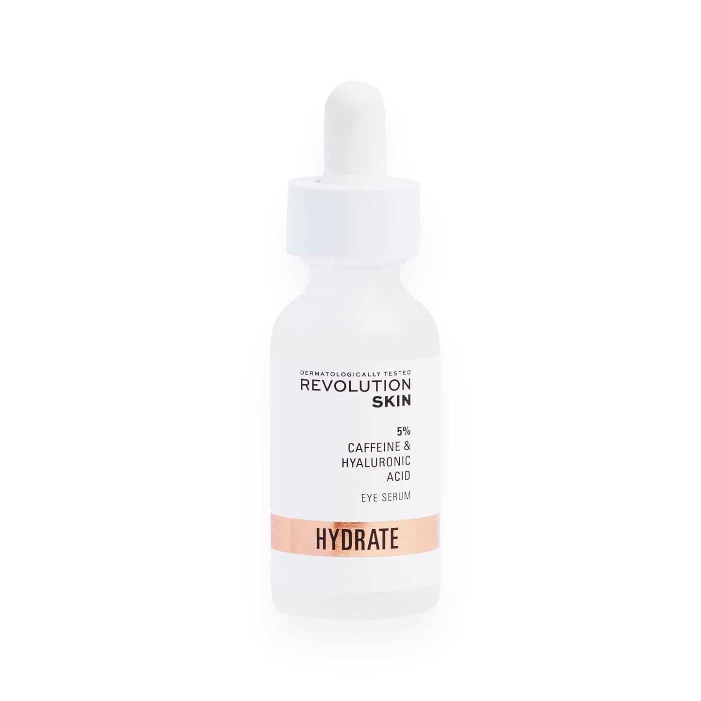 Revolution Beauty London Revolution Skincare London 5% Caffeine and Hyaluronic Acid Under Eye Serum, Reduces Dark Circles Puffiness, Vegan Cruelty-Free, 30ml