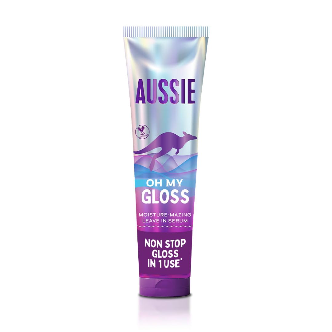 Aussie Oh My Gloss Moisturizing Leave-In Treatment Lightweight Serum 160ml