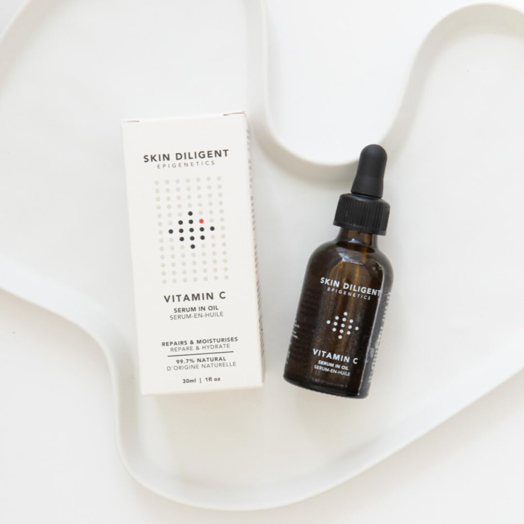 Skin Diligent - VITAMINE C SERUM-IN-OIL - Antioxidant, Brightens, Moisturisation, SPF booster