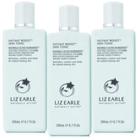 Aetn Future Liz Earle Instant Boost Skin Tonic 3 x 200ml Bottle A Face Moisturiser To Repair Sensitive Cleanse Skin