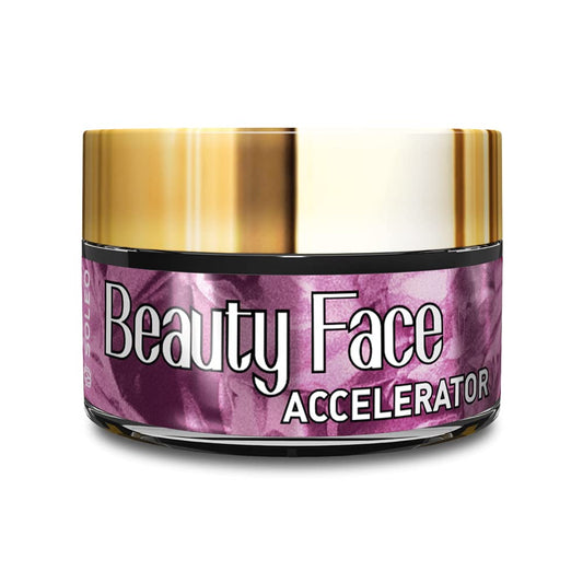 Soleo Beauty Face Accelerator with Collagen Tanning Lotion 15ml pot