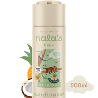 Nala's Baby Conditioner | Award-Winning | 99% Natural | Dermatologically-Tested and Paediatrician-Approved | Nourishing Blend of Castor Oil and Aloe | Vegan | 200ml