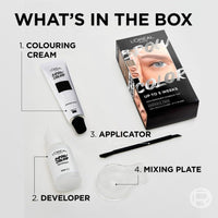 L'Oreal Paris L'Oréal Paris, Semi-Permanent Eyebrow Tint, Lasts up to 5 Weeks, Visible Results in 5 Minutes, Up to 10 Uses, Ammonia Free, Brow colour, Shade: 7.0 Dark Blonde