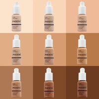 Aquapurity Phoera® Full Coverage Foundation Soft Matte Oil Control Concealer 30ml Long Lasting Flawless Cream Smooth (2PCS 104 BUFF BEIGE)
