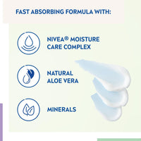 NIVEA Oil Free Moisturising Day Cream Pack of 3 (3 x 50 ml), Combination and Oily Skin Moisturiser, Mineral Infused Day Cream, Skin Care Essentials
